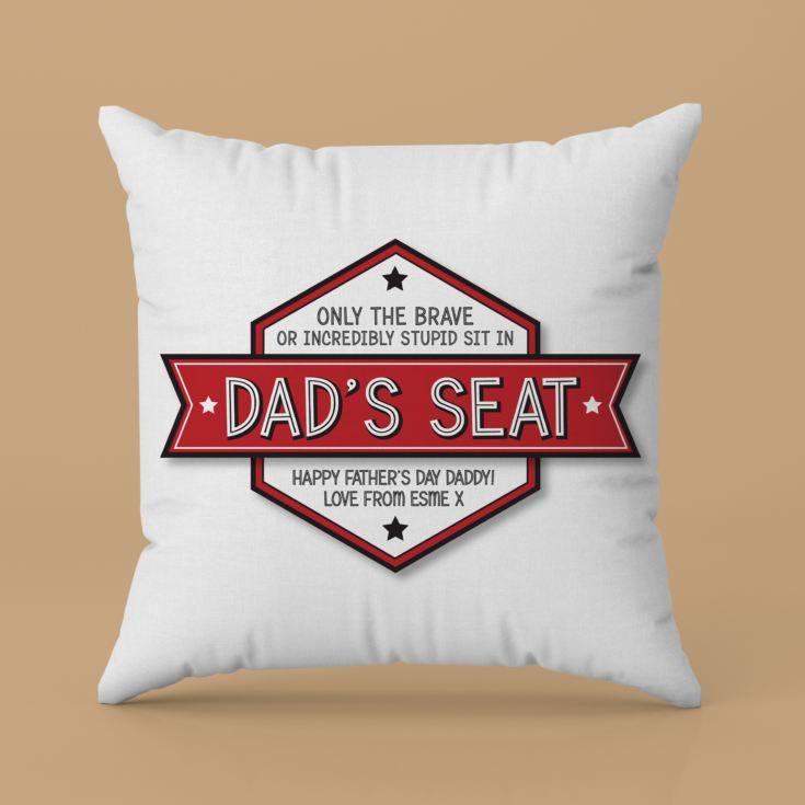 Personalised Dad's Seat Cushion product image