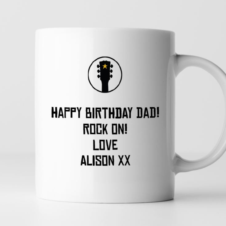 Personalised Dad You Rock Mug product image