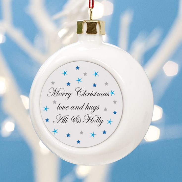 Personalised Daddy Christmas Bauble product image