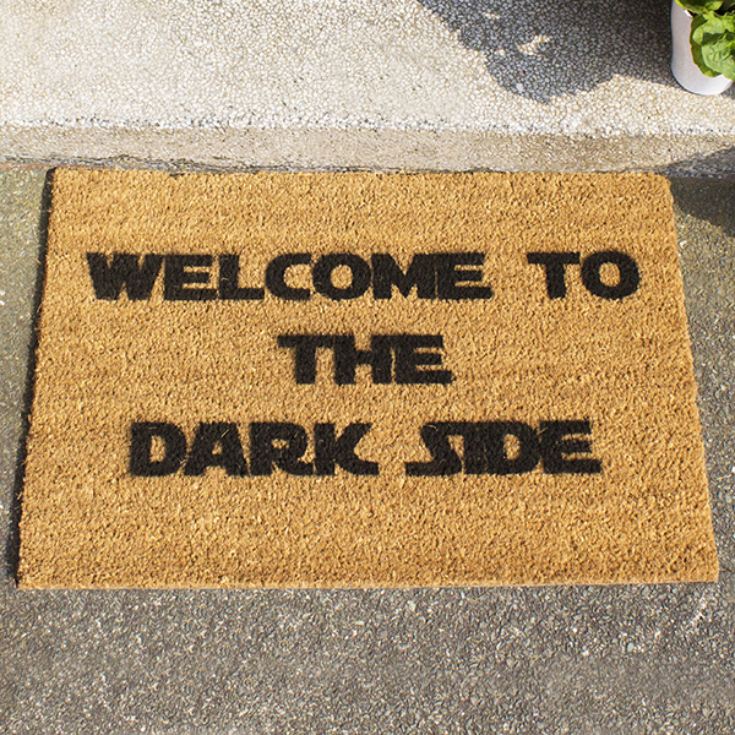 Welcome To The Dark Side Doormat product image