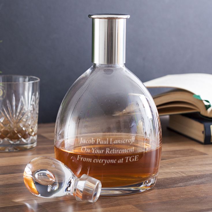 Personalised Dartington Crystal Soren Short Decanter product image