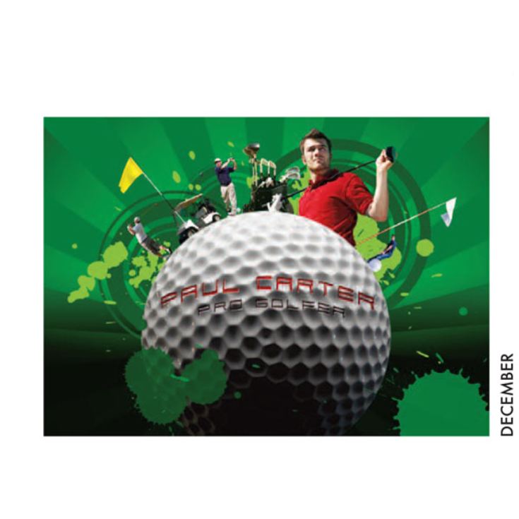 Personalised Golf Calendar product image