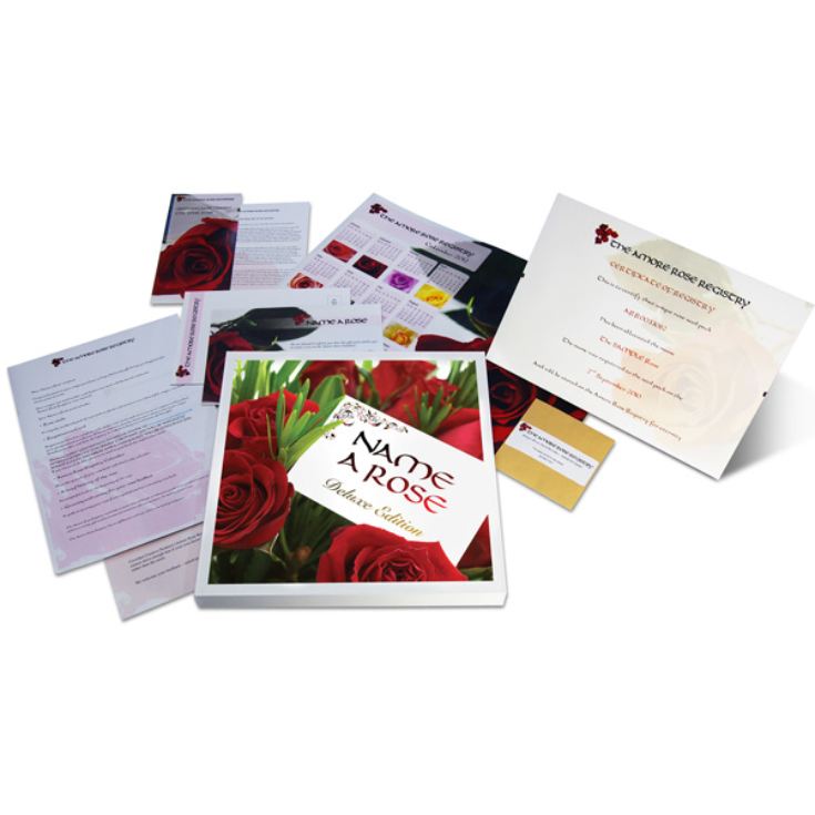 Deluxe Name a Rose The Gift Experience