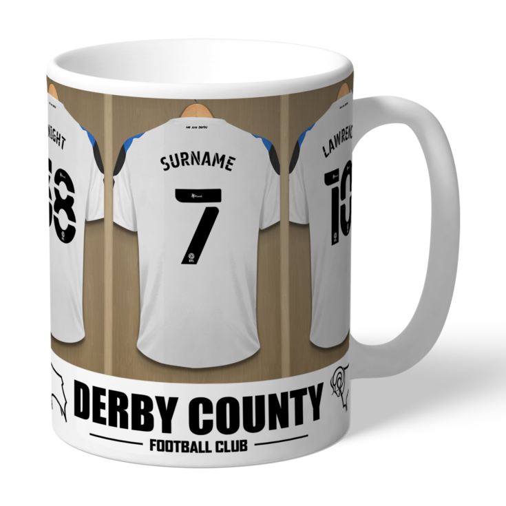 Personalised Derby County Dressing Room Mug product image