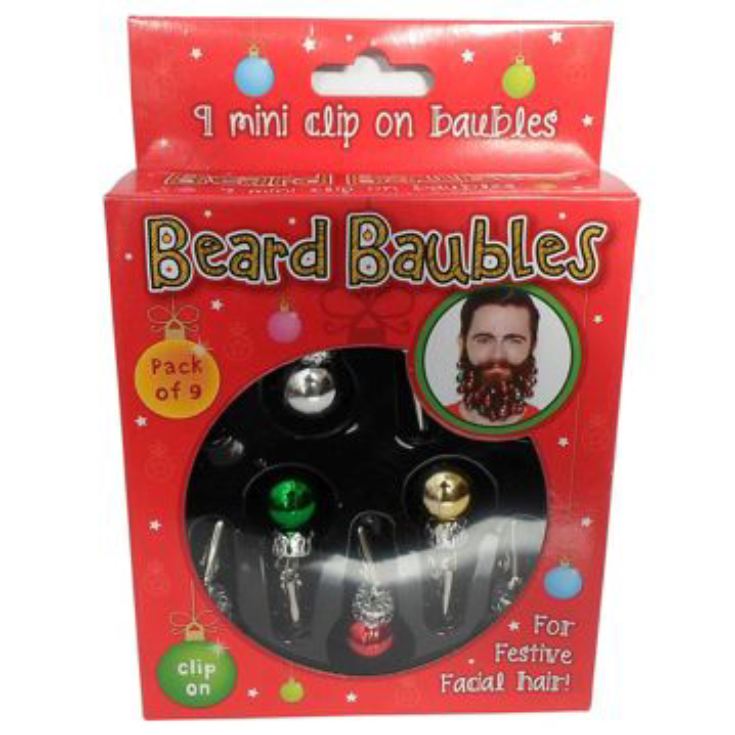 Beard Christmas Baubles product image