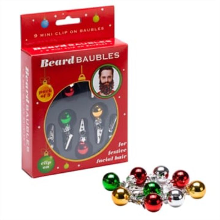 Beard Christmas Baubles product image