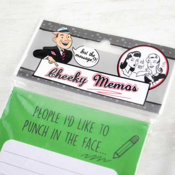 People I'd Like To Punch Memo Pad product image