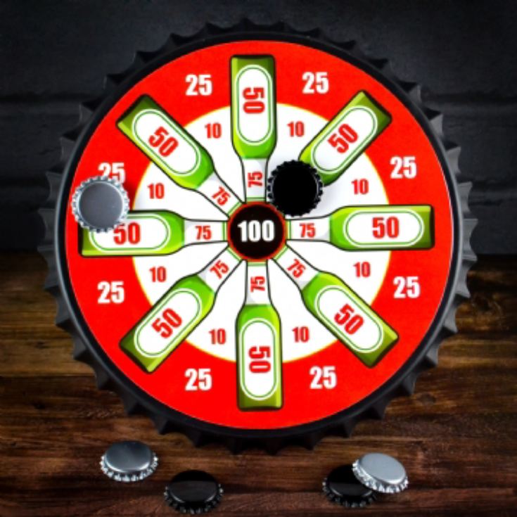 Magnetic Bottle Cap Dartboard product image