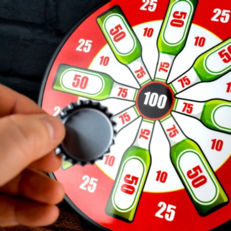 Magnetic Bottle Cap Dartboard product image