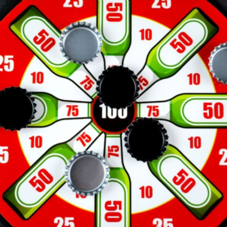 Magnetic Bottle Cap Dartboard product image
