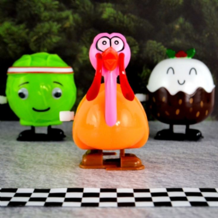 Racing Christmas Dinner Wind-Up Toys product image