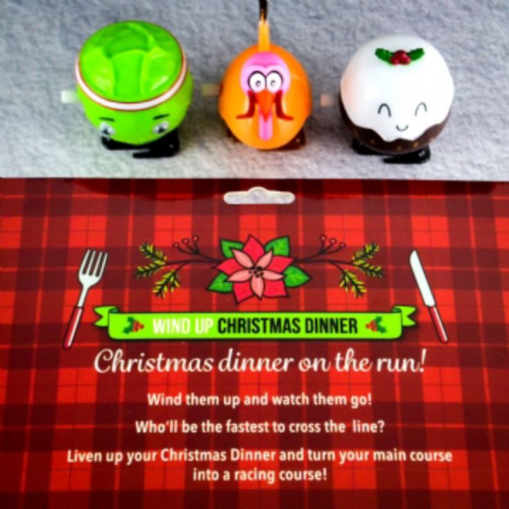 Racing Christmas Dinner Wind-Up Toys product image
