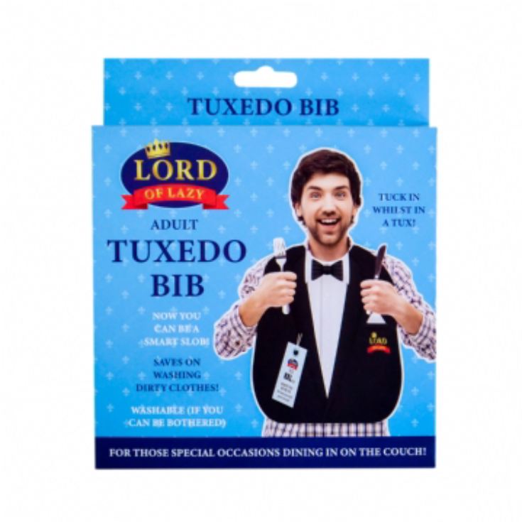 Lord Of Lazy Tuxedo Bib product image