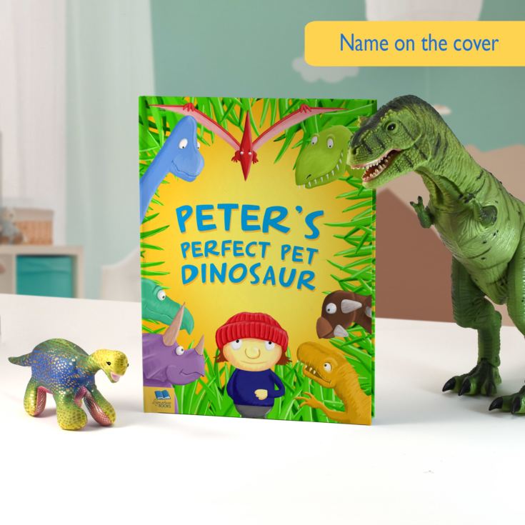 Perfect Pet Dinosaur - Personalised Children's Book product image