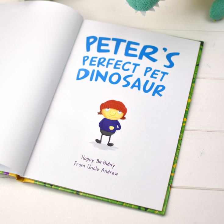 Personalised Perfect Pet Dinosaur Gift Set product image