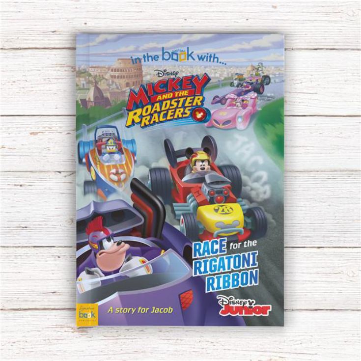 Personalised Disney Mickey and the Roadster Racers Book product image