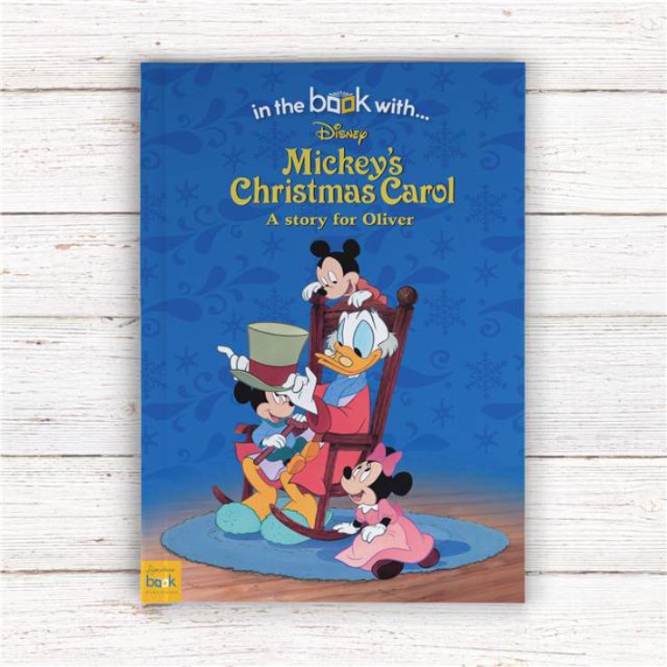 Personalised Mickey's Christmas Carol Disney Book product image