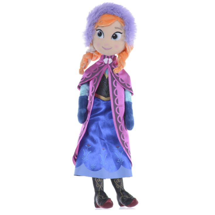 Disney Frozen 16" Anna Ragdoll Soft Toy The Gift Experience