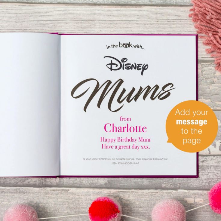Disney Mums Personalised Book product image