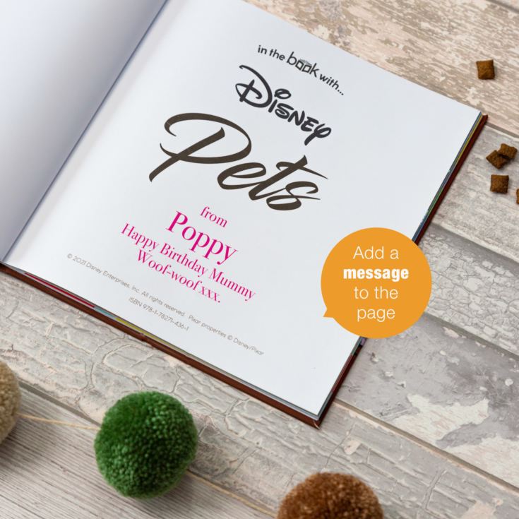Disney Pets Personalised Book product image