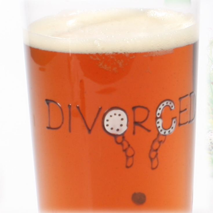 Divorced Pint Glass product image