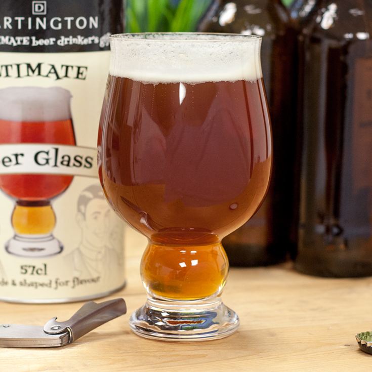 Personalised Dartington Ultimate Beer Glass The Gift Experience