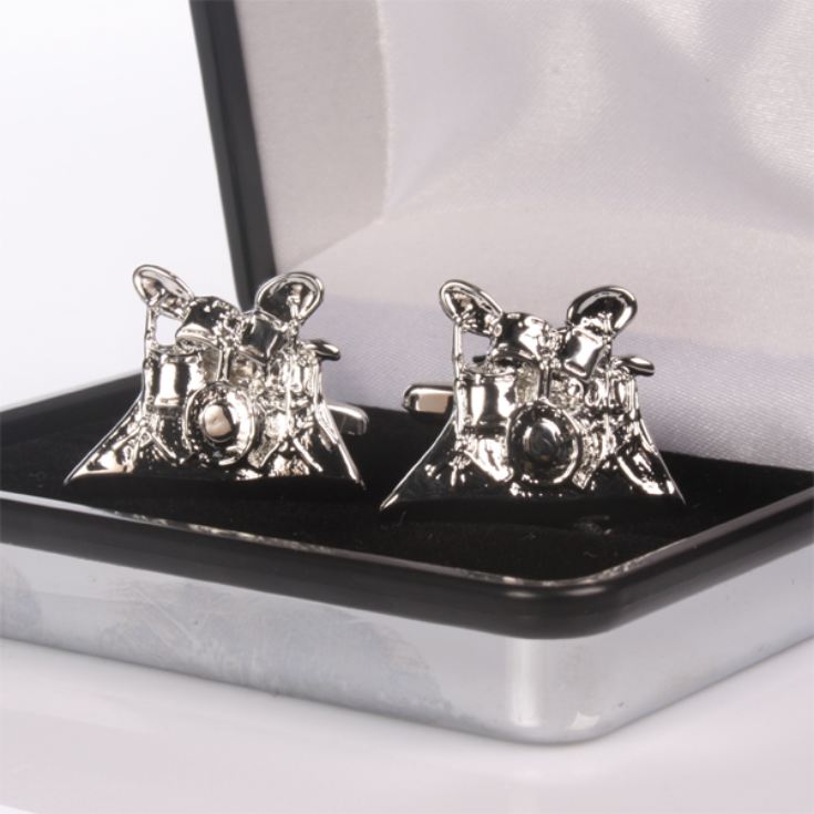 Personalised Drum Kit Cufflinks product image