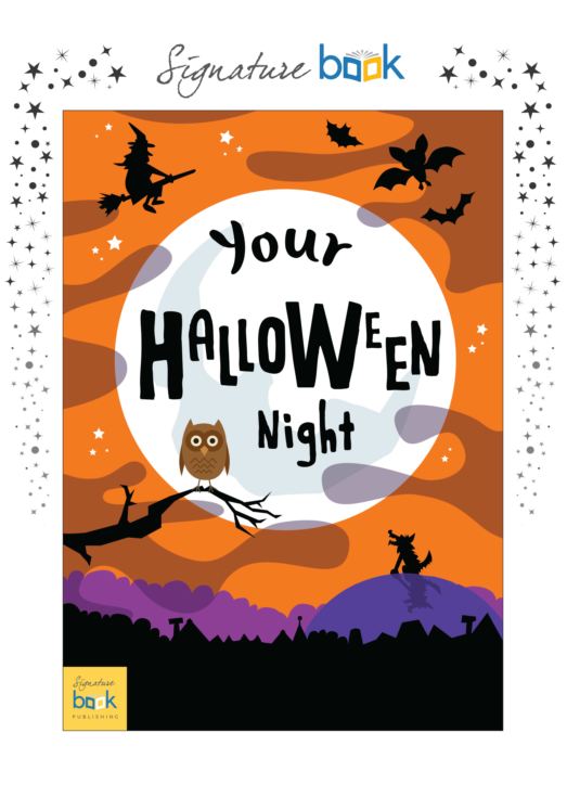 Personalised Halloween Book product image