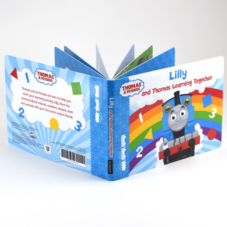 Personalised Me and Thomas Learning Together Board Book product image