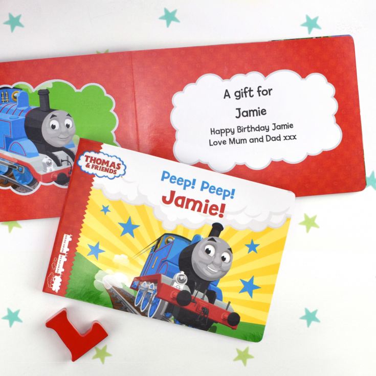 Personalised Thomas and Friends Peep Peep! Board Book product image