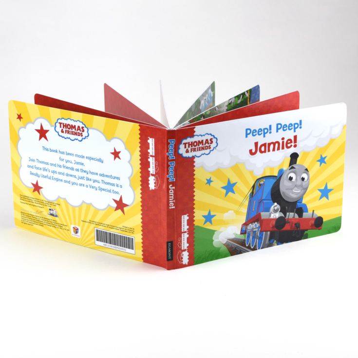Personalised Thomas and Friends Peep Peep! Board Book product image