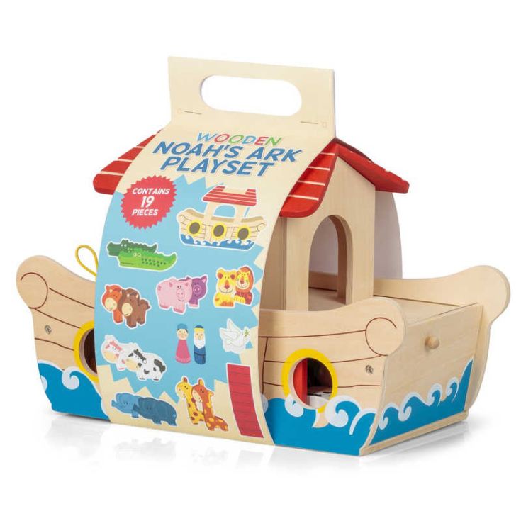 Wooden Noah's Ark Playset product image