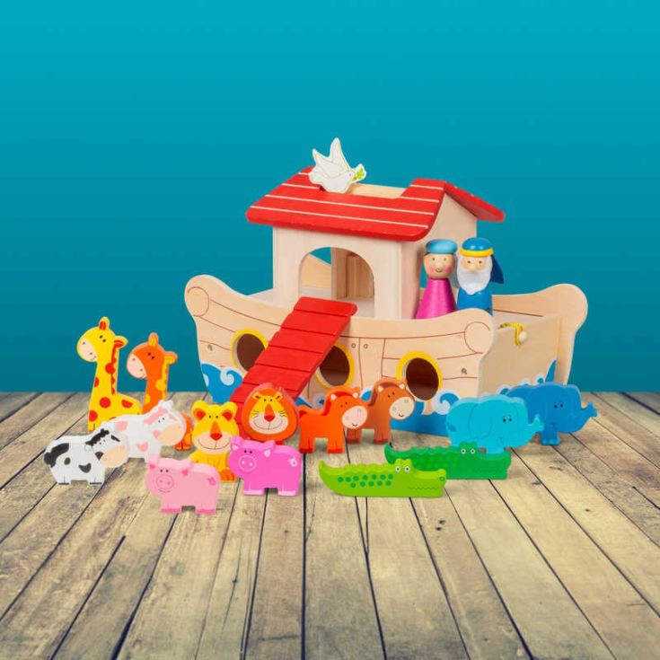 Wooden Noah's Ark Playset product image