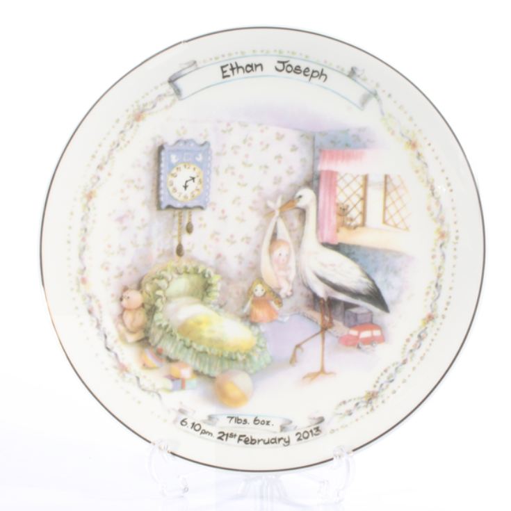 Personalised Early Days - Birth Plate product image