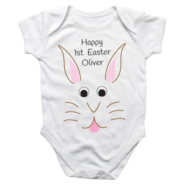 Easter Bunny Personalised Baby Grow product image