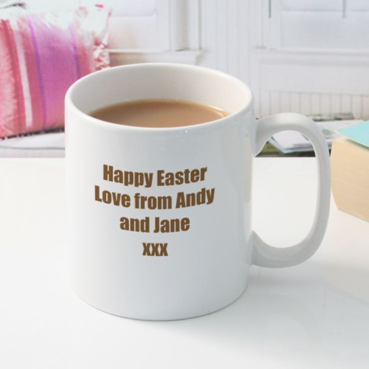 Easter Bunny Rabbit Personalised Mug product image