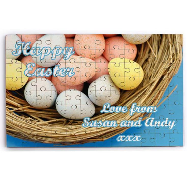 Personalised Easter Egg Jigsaw Puzzle | The Gift Experience