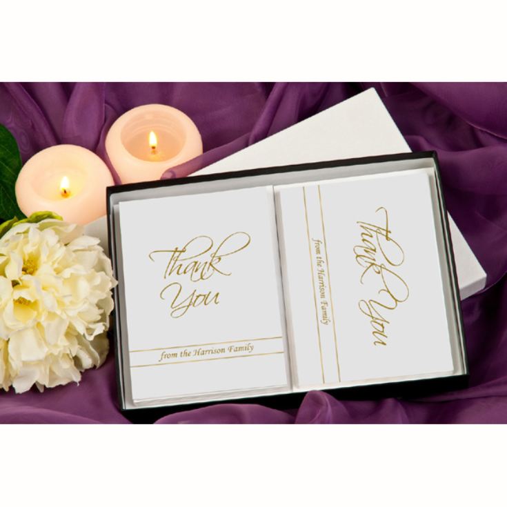 Elegant Personalised Thank You Stationery product image