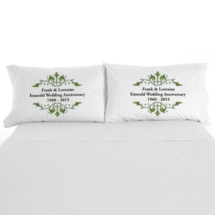 anniversary pillow cases