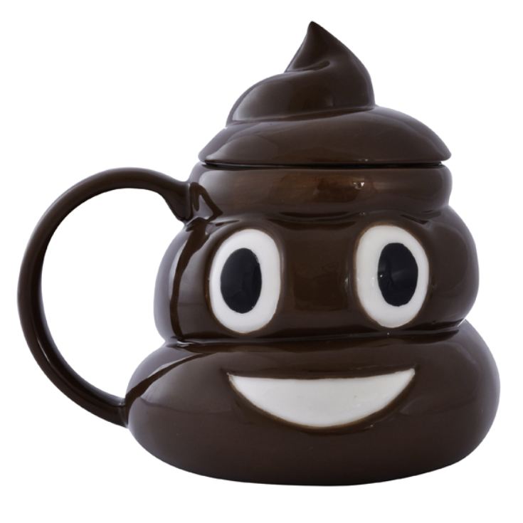 Emoticon Poop Mug product image