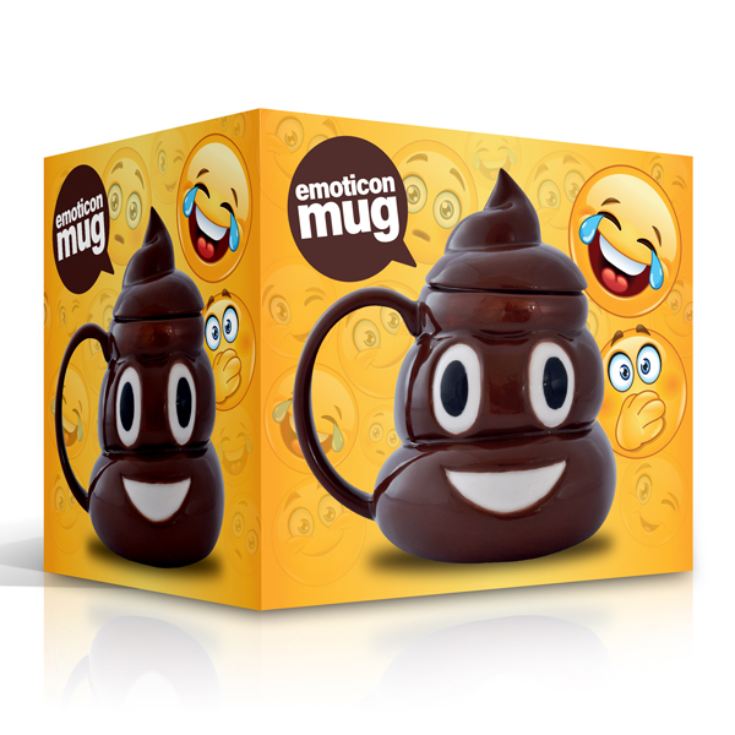 Emoticon Poop Mug product image