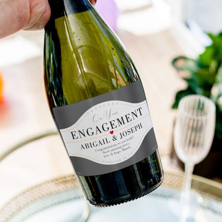 Personalised Engagement Prosecco product image