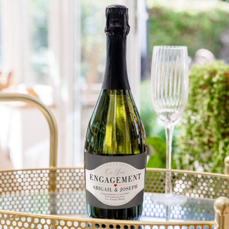 Personalised Engagement Prosecco product image