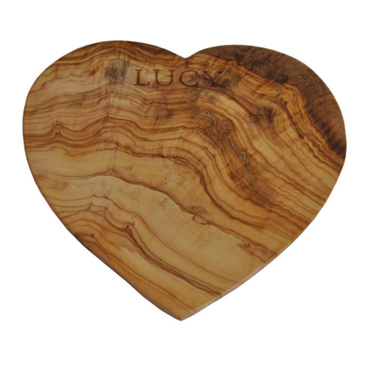 Personalised Heart Shaped Chopping Board product image