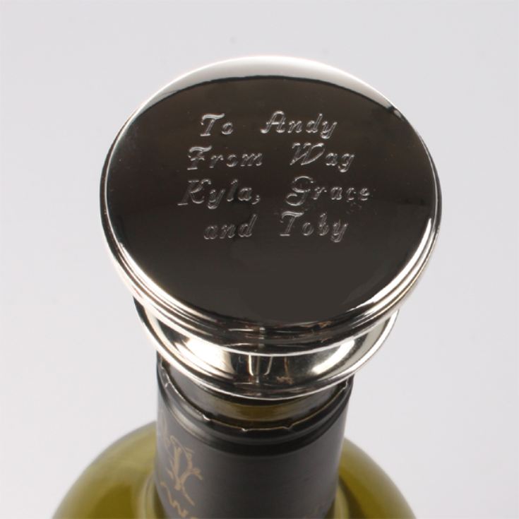 Personalised Wine Bottle Stopper The Gift Experience