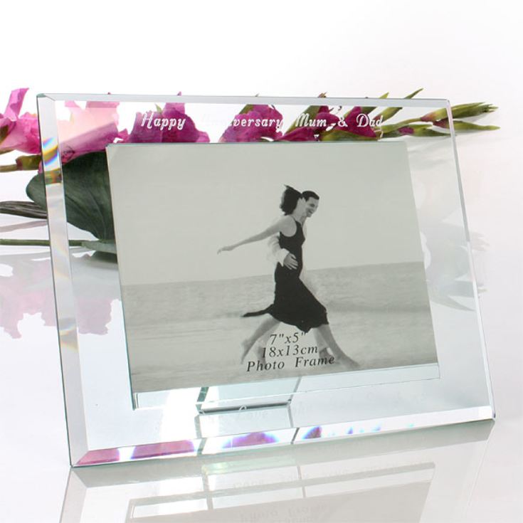 Personalised Glass Photo Frame product image