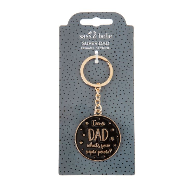 Dad's Superpower Keyring product image