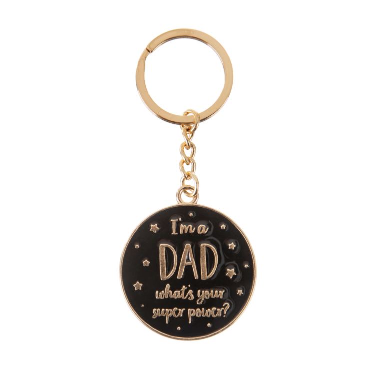 Dad's Superpower Keyring product image