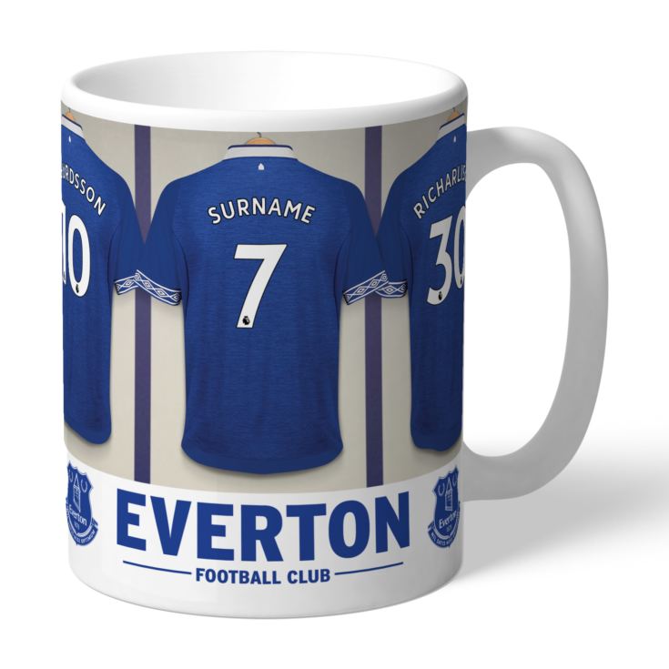 Personalised Everton Dressing Room Mug product image