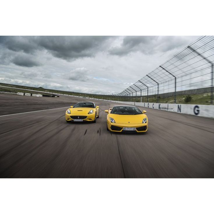Double Supercar Driving Blast with High Speed Passenger Ride – Week Round product image